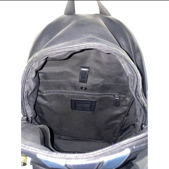 Black coach backpack unisex - Picture 6 of 7